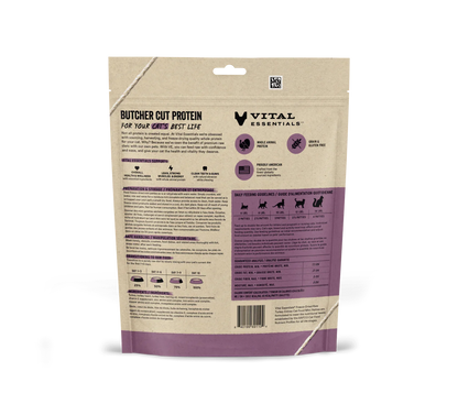 Vital Essentials Cat Freeze Dried Mini Patties Turkey 3.75oz.