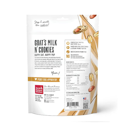 The Honest Kitchen Dog Goats Milk N Cookies Peanut Butter And Honey 8oz.