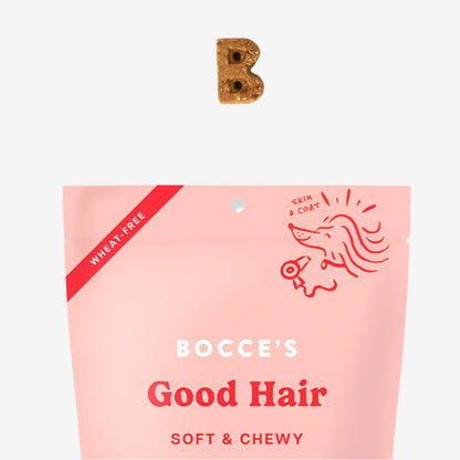 Bocces Dog Soft Chews Good Hair 6oz