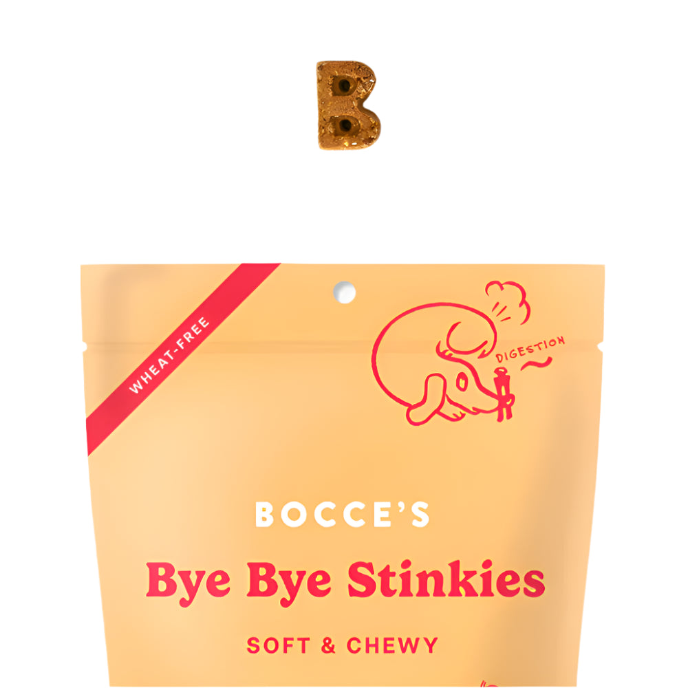 Bocces Dog Soft Chews Bye Bye Stinkies 6oz
