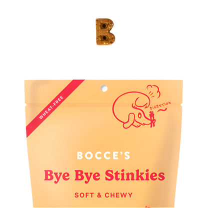 Bocces Dog Soft Chews Bye Bye Stinkies 6oz