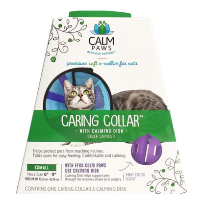 Calm Paws Caring Collar with Calming Disk For Cats XSmall