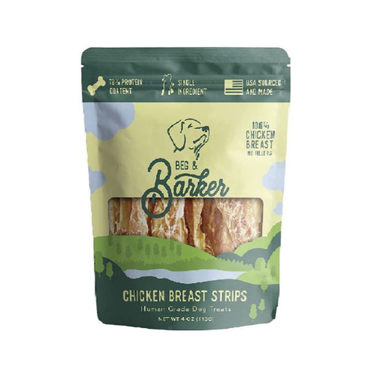Beg & Barker Chicken Breast Strip Dog Treats 1ea/4 oz