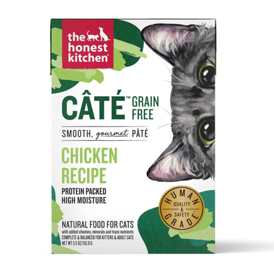 Honest Kitchen Cat Cate Chicken 5.5oz. (Case of 12)