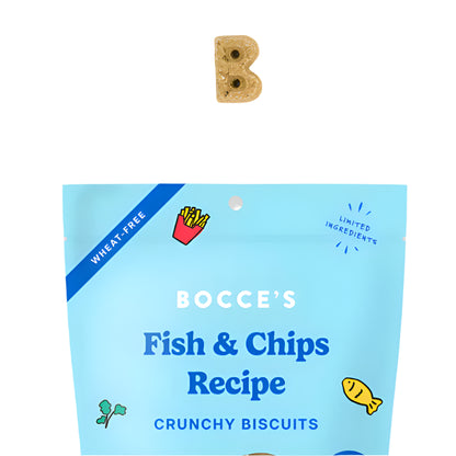 Bocce's Bakery Dog Fish Chips 5oz