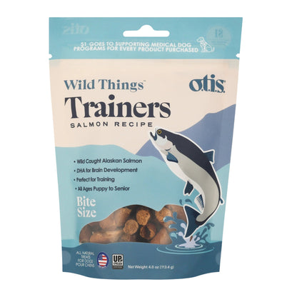 Otis Dog Wild Things Trainers Salmon 4oz.