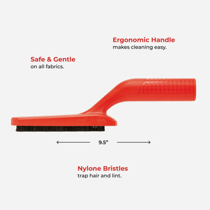 Lilly Brush Pet Hair Clean-Up Furniture Brush Red Large
