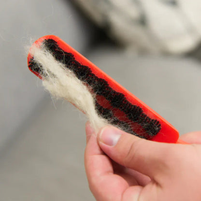 Lilly Brush Pet Hair Clean-Up Furniture Brush Red Large