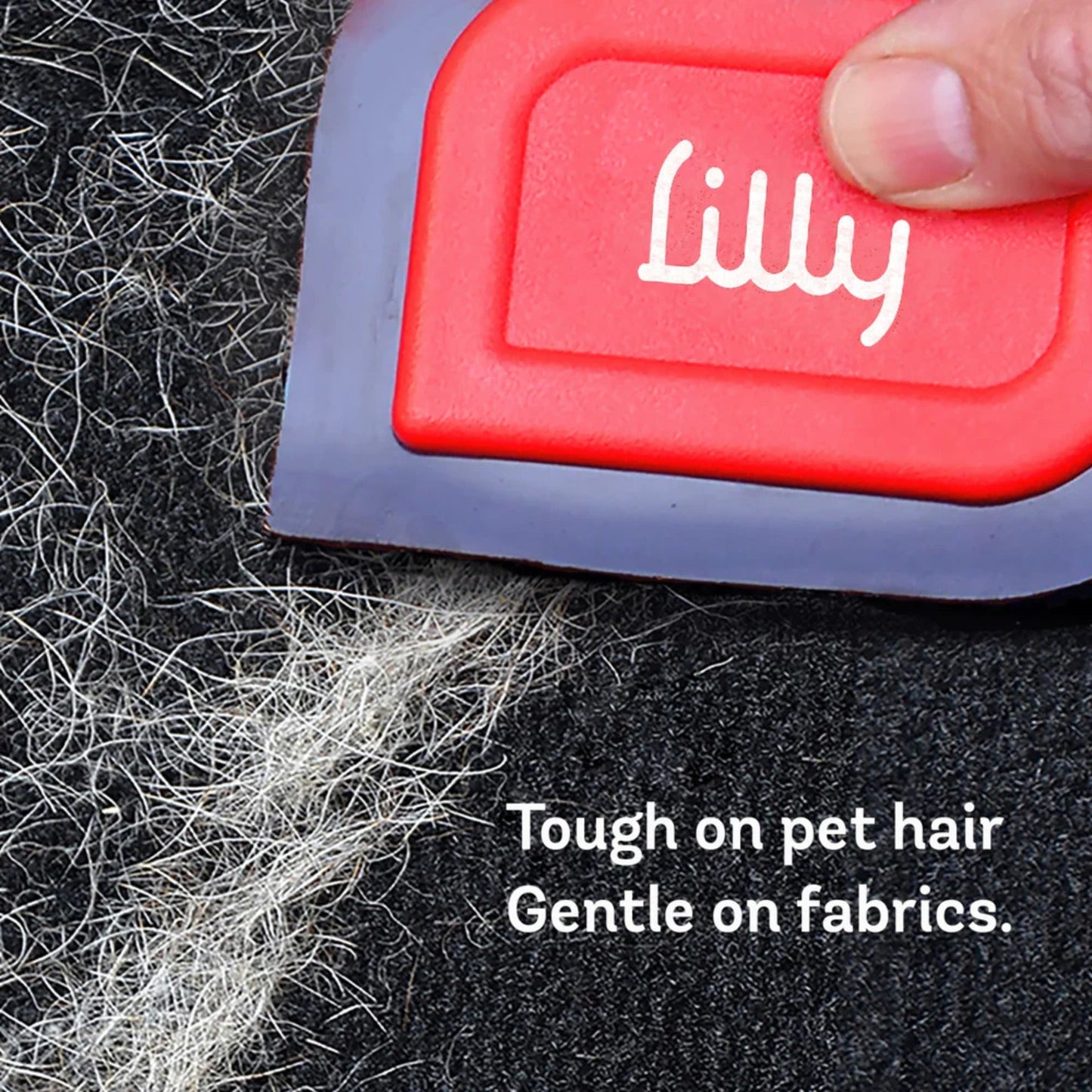 Lilly Brush Pet Hair Clean-Up Mini Blade Red Small