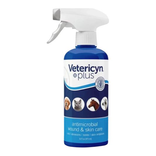 Vetericyn Plus Antimicrobial Wound & Skin Care 16 Fl oz.