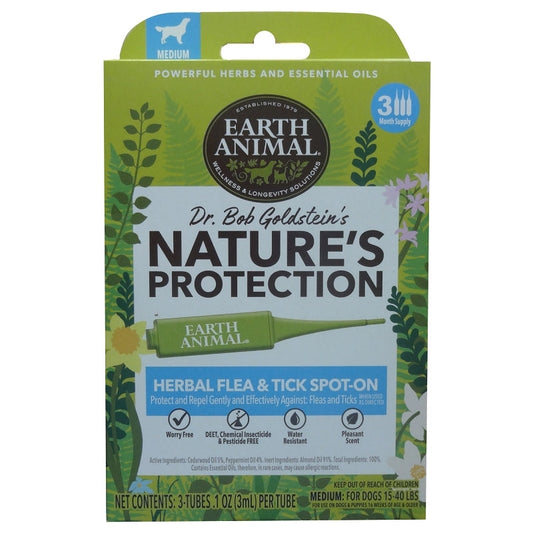 Earth Animal Dog Nupro Spot-On Flea & Tick Medium