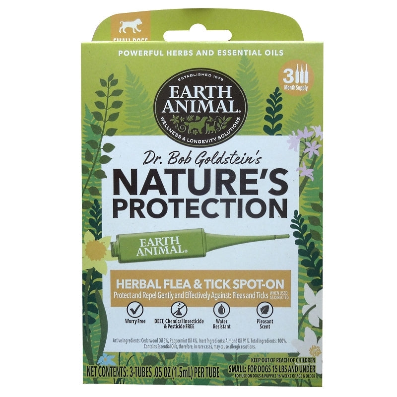 Earth Animal Dog Spot-On Flea And Tick Small