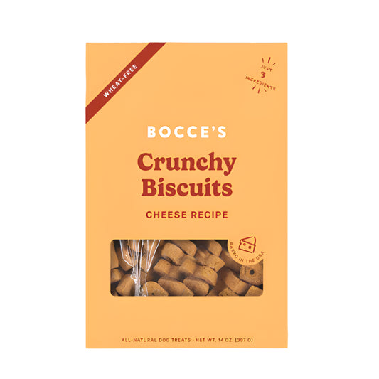 Bocce's Bakery Dog Just Cheese Biscuits 14oz.