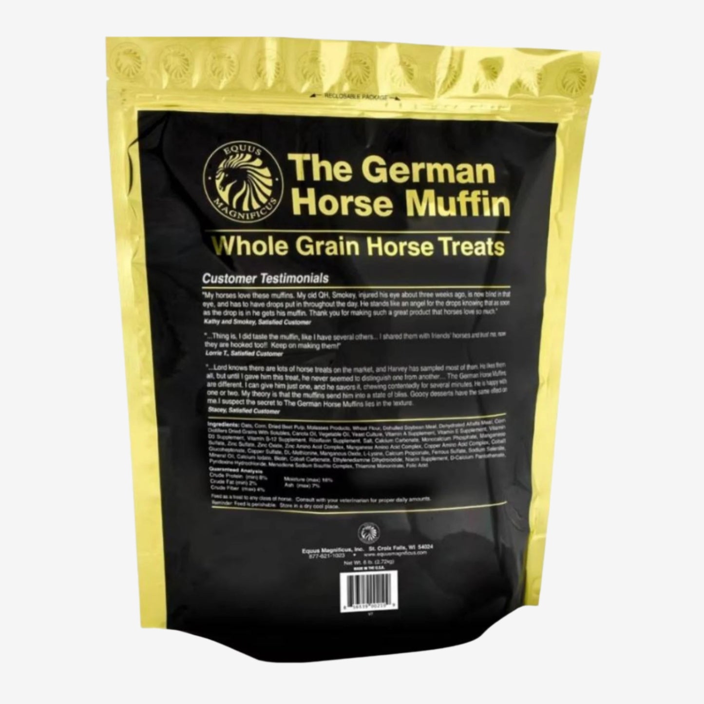 The German Horse Muffins 6Lbs.