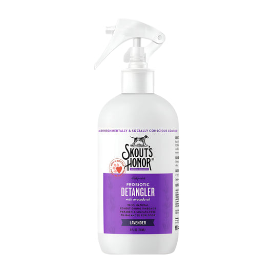 Skouts Honor Dog Detangler Lavender 8oz.