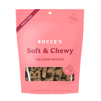 Bocces Bakery Dog Soft And Chewy Salmon 6oz