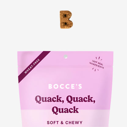 Bocces Bakery Dog Soft And Chewy Quack Quack 6oz