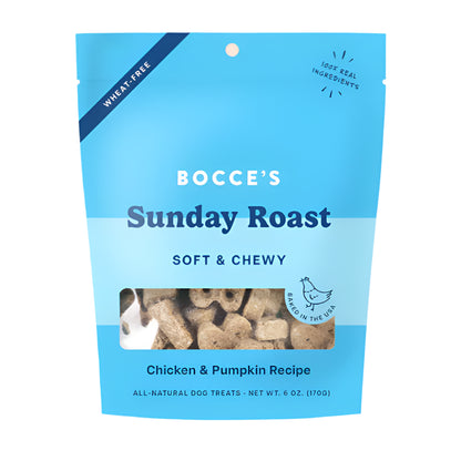 Bocces Bakery Dog Soft And Chewy Sunday Roast 6oz