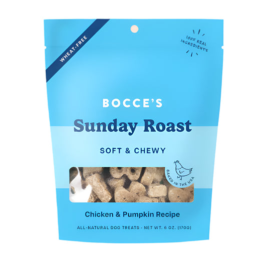 Bocces Bakery Dog Soft And Chewy Sunday Roast 6oz