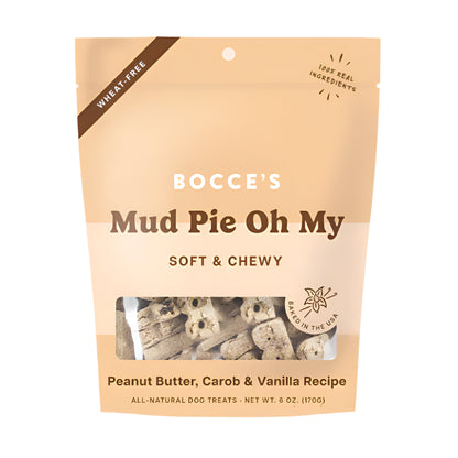 Bocces Bakery Dog Soft And Chewy Mud Pie 6oz