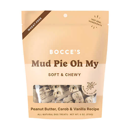 Bocces Bakery Dog Soft And Chewy Mud Pie 6oz