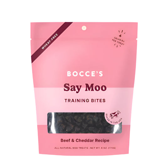 Bocces Bakery Dog Training Say Moooo 6oz