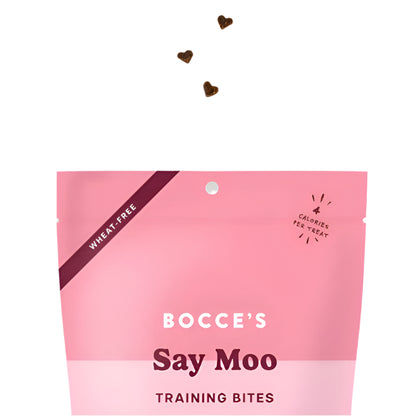 Bocces Bakery Dog Training Say Moooo 6oz