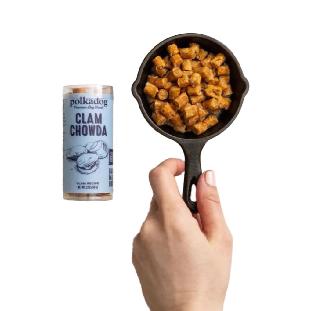 Polka Dog Bakery Dog Clam Chowda 2oz. Tube