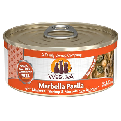 Marbella Paella with Mackerel; Shrimp and Mussels in Gravy 5.5oz. (Case of 24)