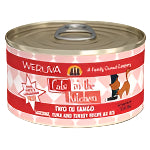Cats In The Kitchen Two Tu Tango Sardine; Tuna and Turkey 3.2oz. (Case of 24)