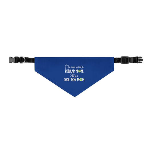 Blue Cool-Mom Bandana Collar