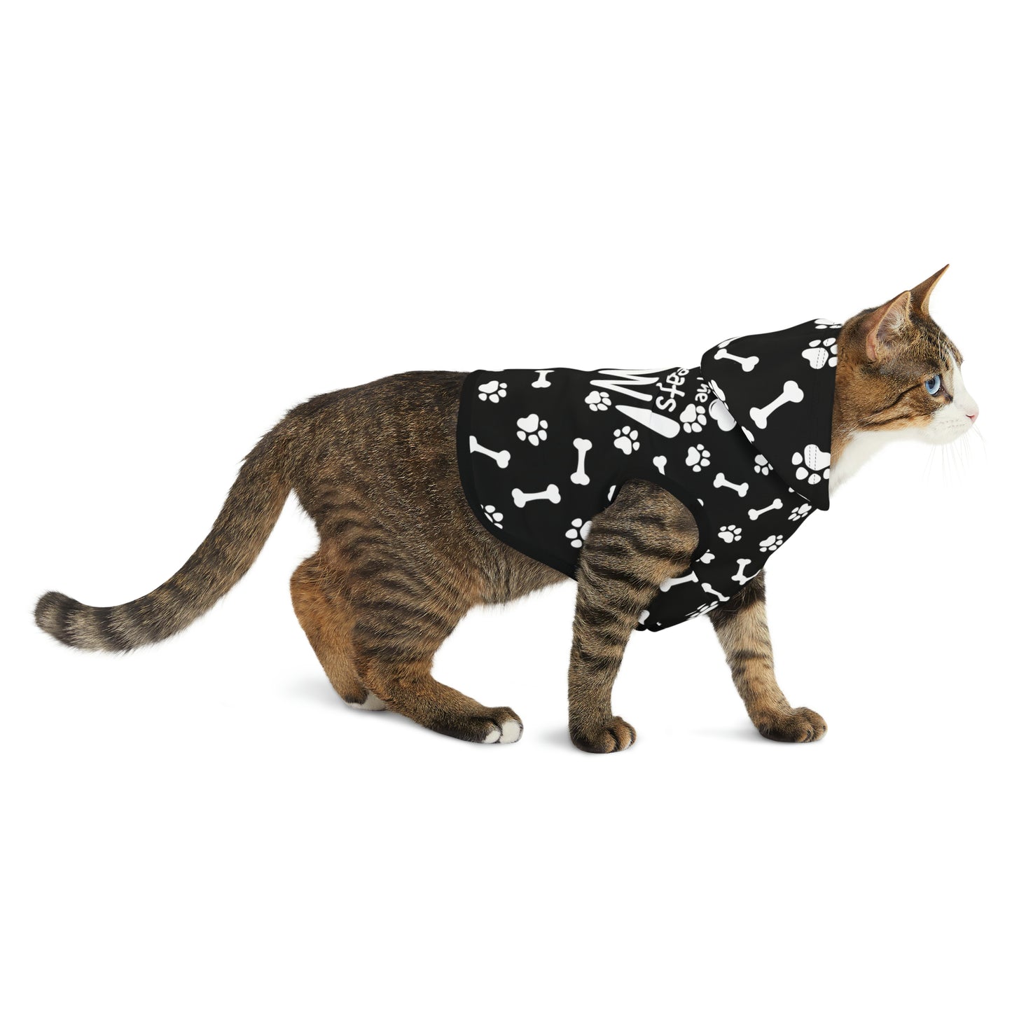 Spill the Treats BLACK Pet Hoodie