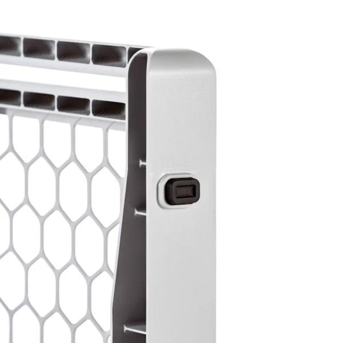 Carlson Expandable Extra Tall Gate w/ Slide Handle White 29-52 X 41in.