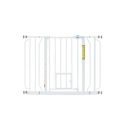 Carlson Expandable Extra Tall Gate w/ Slide Handle White 29-52 X 41in.