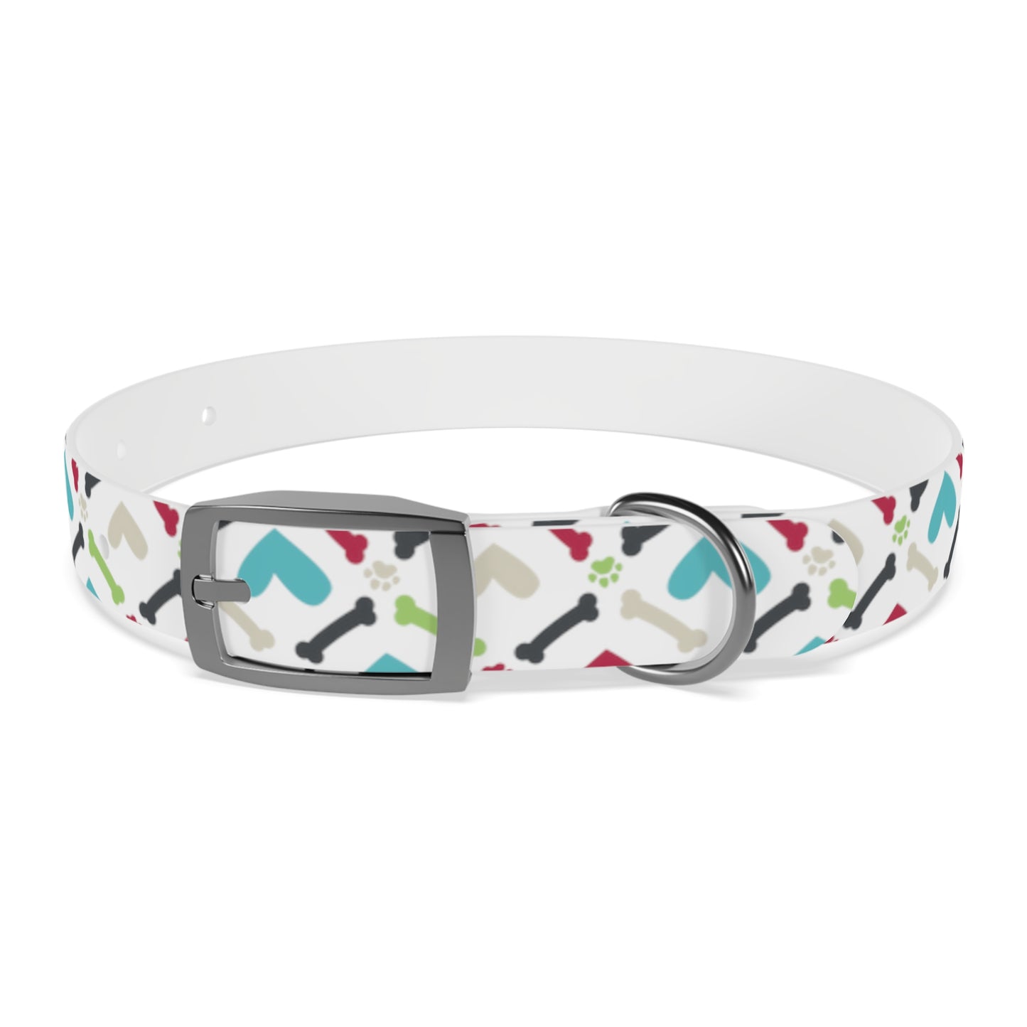 Bones, Paw prints and Hearts Oh My! Dog Collar