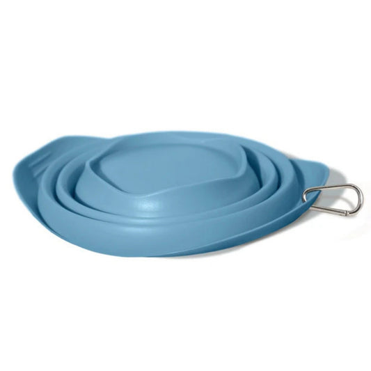 Kurgo Dog Collaps-A-Bowl Blue