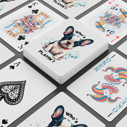 Fun Pet-Themed Poker Playing Cards - Perfect for Game Nights!