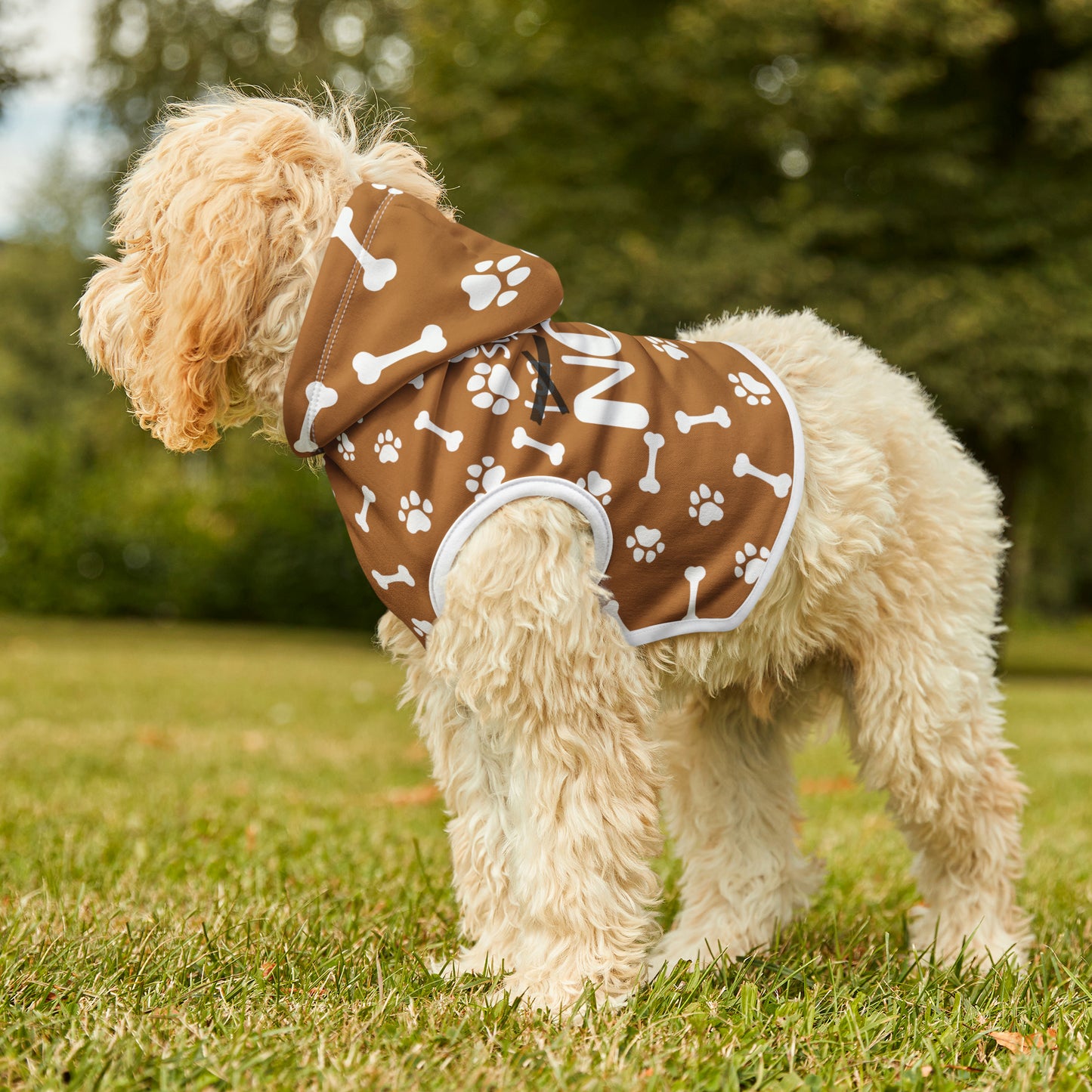 Spill the Treats Lt. BROWN Pet Hoodie