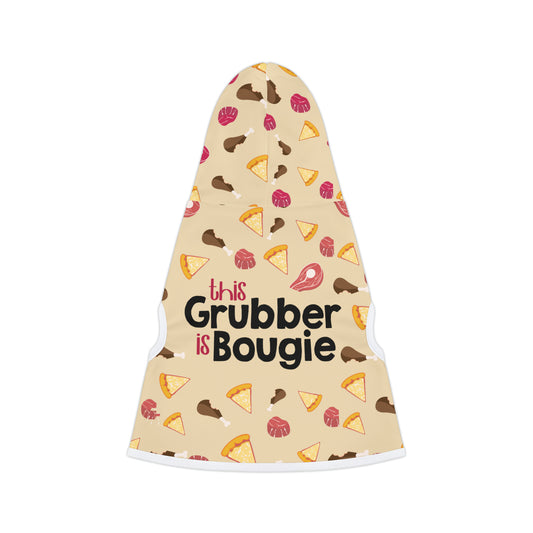 Bougie Grubber Tan Pet Hoodie