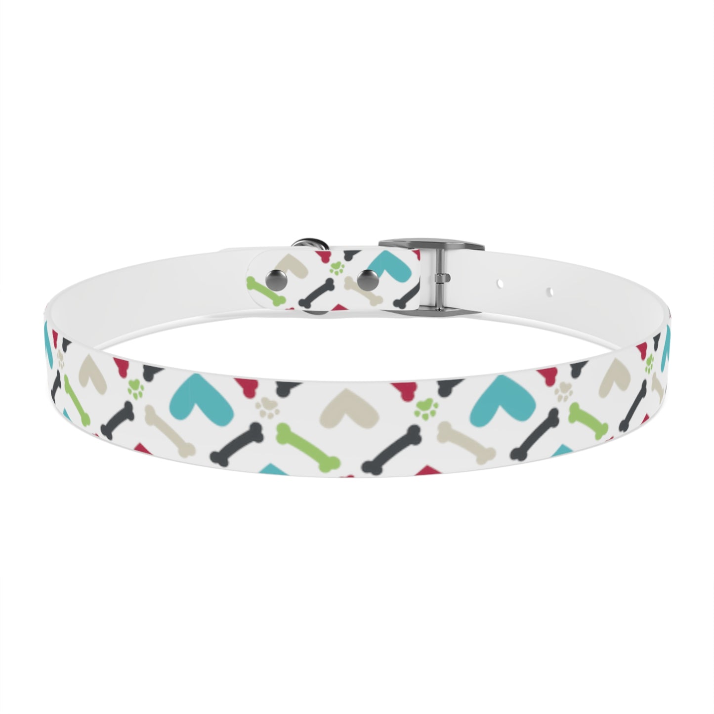 Bones, Paw prints and Hearts Oh My! Dog Collar