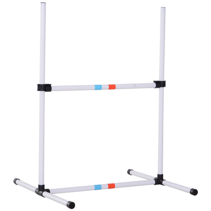 PawHut Dog Agility Training Jump Ring / Hurdle Bar
