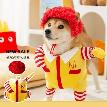 McSnuggles Clown Pet Outfit