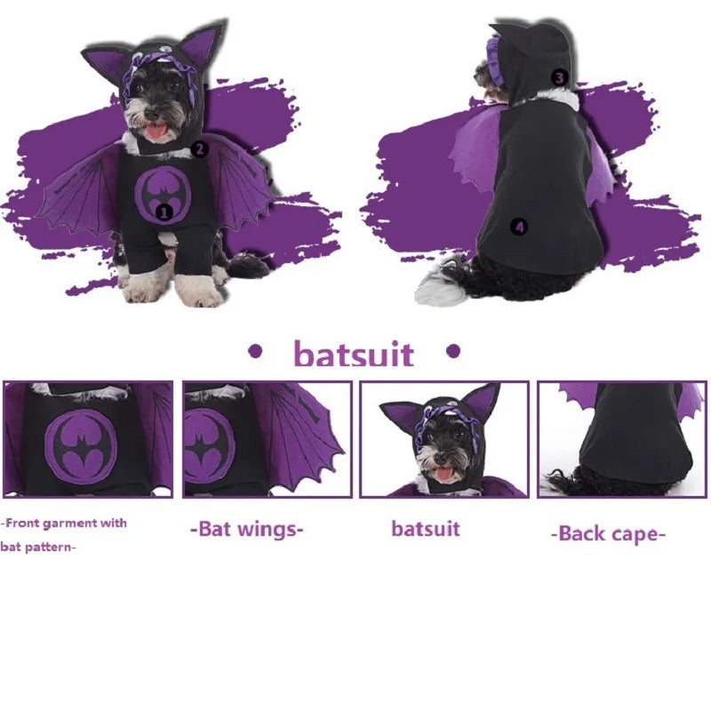 Purple & Black Bat Costume!