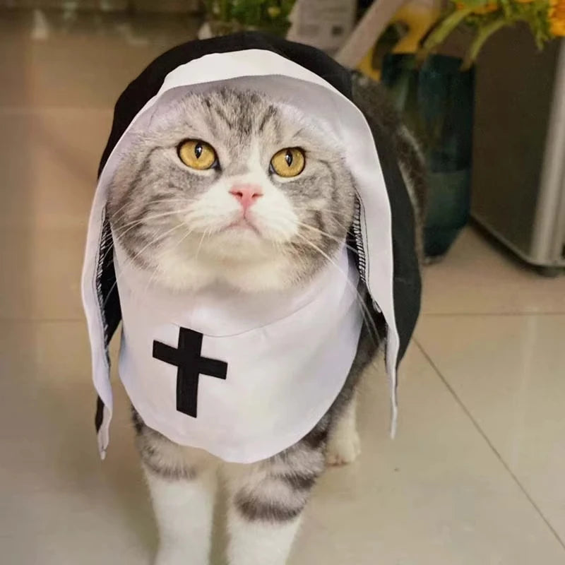 Pet Nun Costume (Dog/Cat)