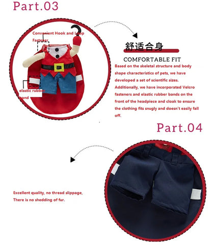 Pawminos Pizza Delivery Costume