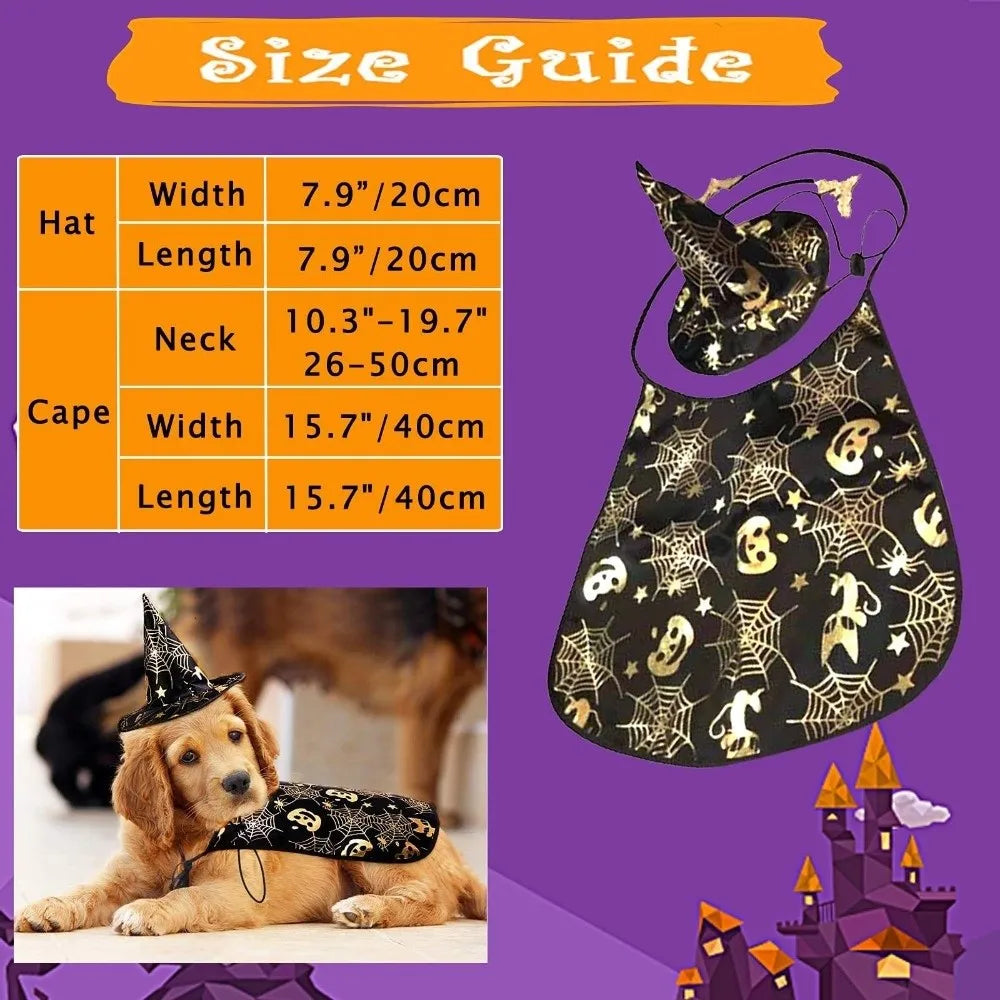 Paw-Kin Pumpkin Cape Set