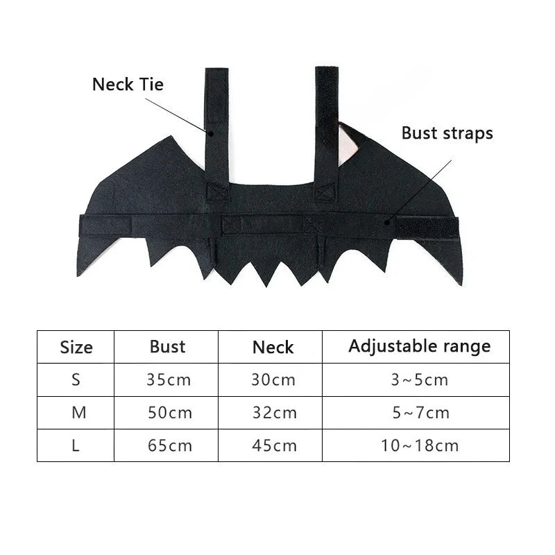 Midnight Mischief Bat Wings Costume