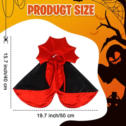 Crimson Fang Pet Vampire Cloak