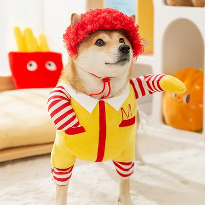 McSnuggles Clown Pet Outfit