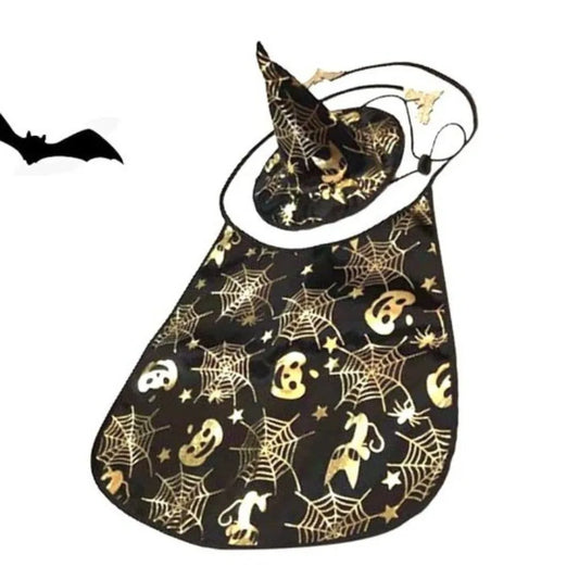 Paw-Kin Pumpkin Cape Set